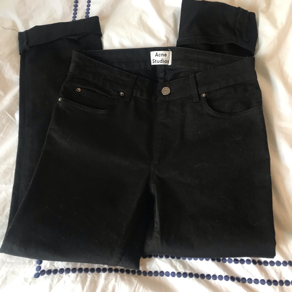 Acne studio black jeans